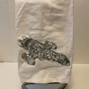 White Towel with Serenity from Firefly